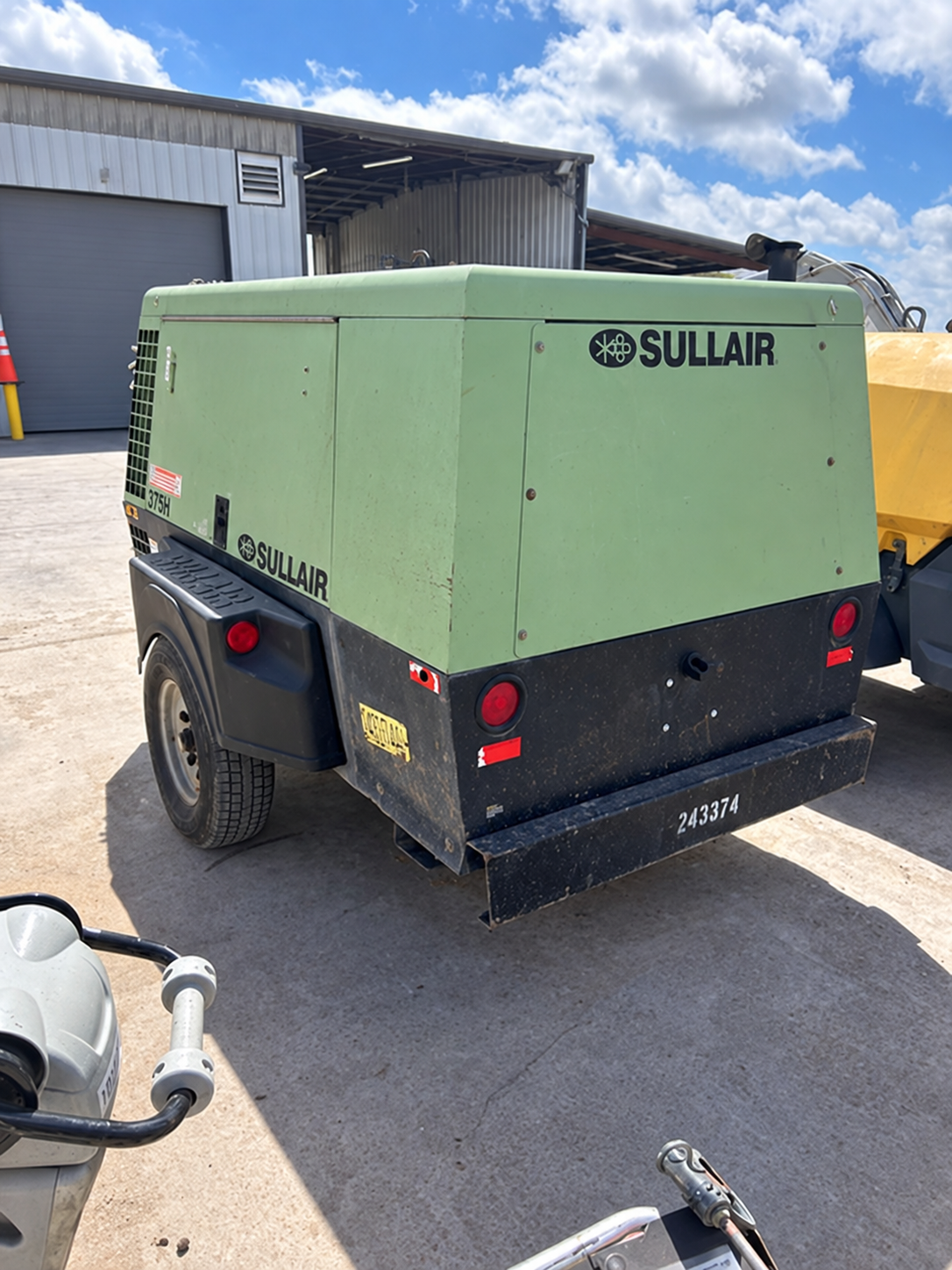 2017 Sullair 375H DPQ-JD3 Air Compressor