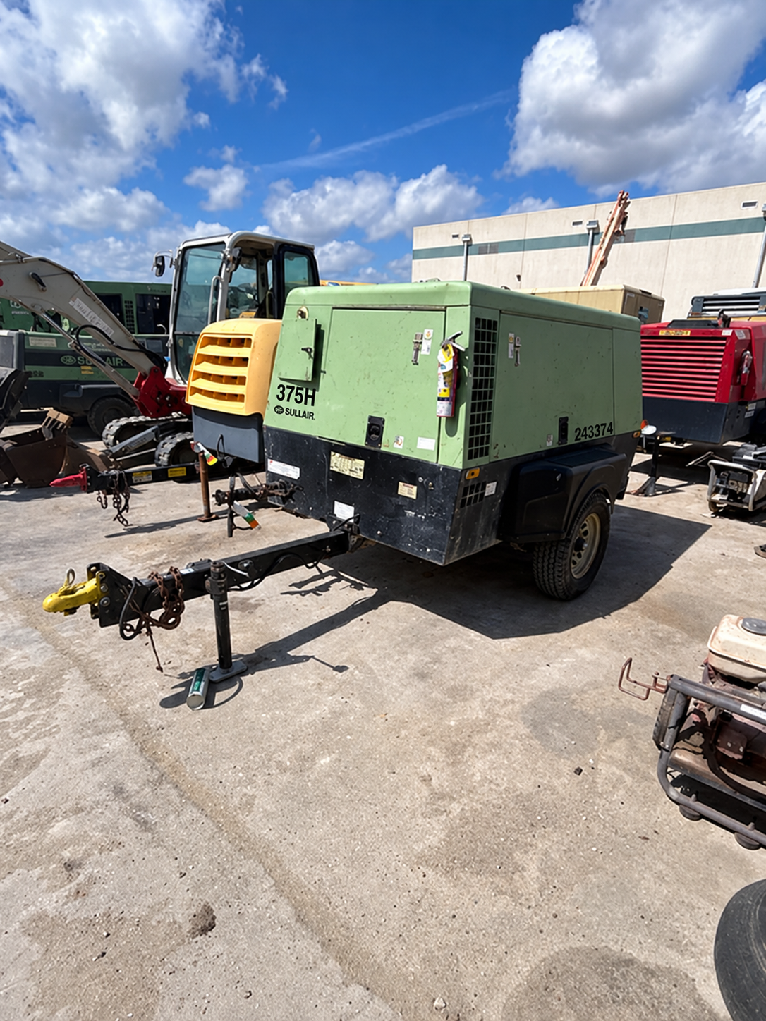 2017 Sullair 375H DPQ-JD3 Air Compressor - Image 4
