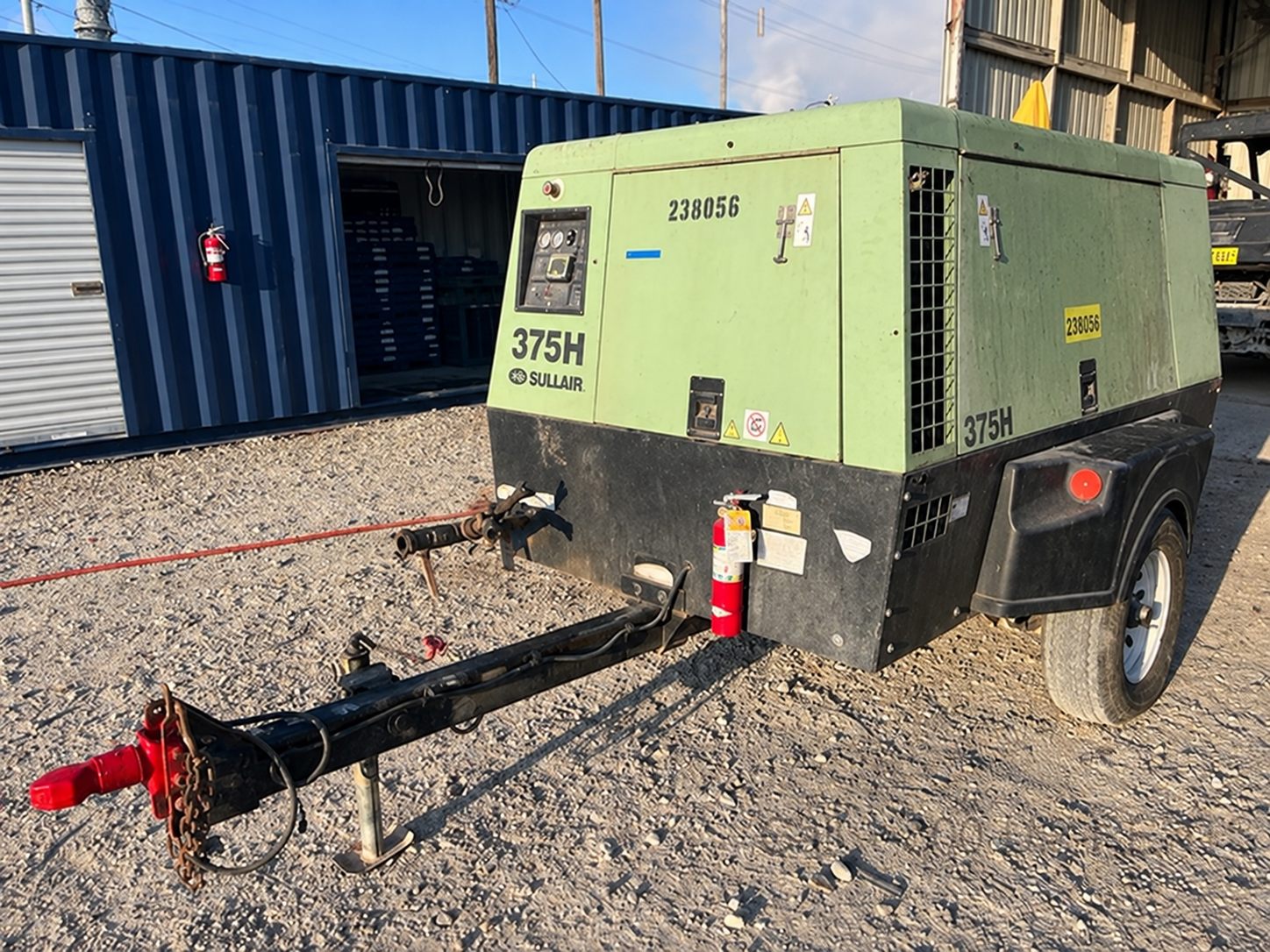 2019 Sullair 375H DPQ-JD3 Air Compressor