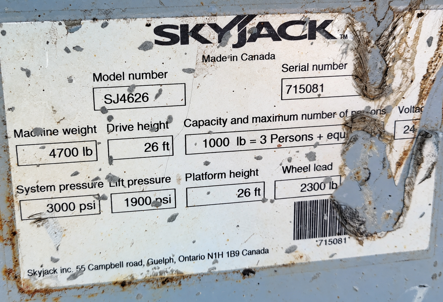 Skyjack SJIII 4626 - Image 5