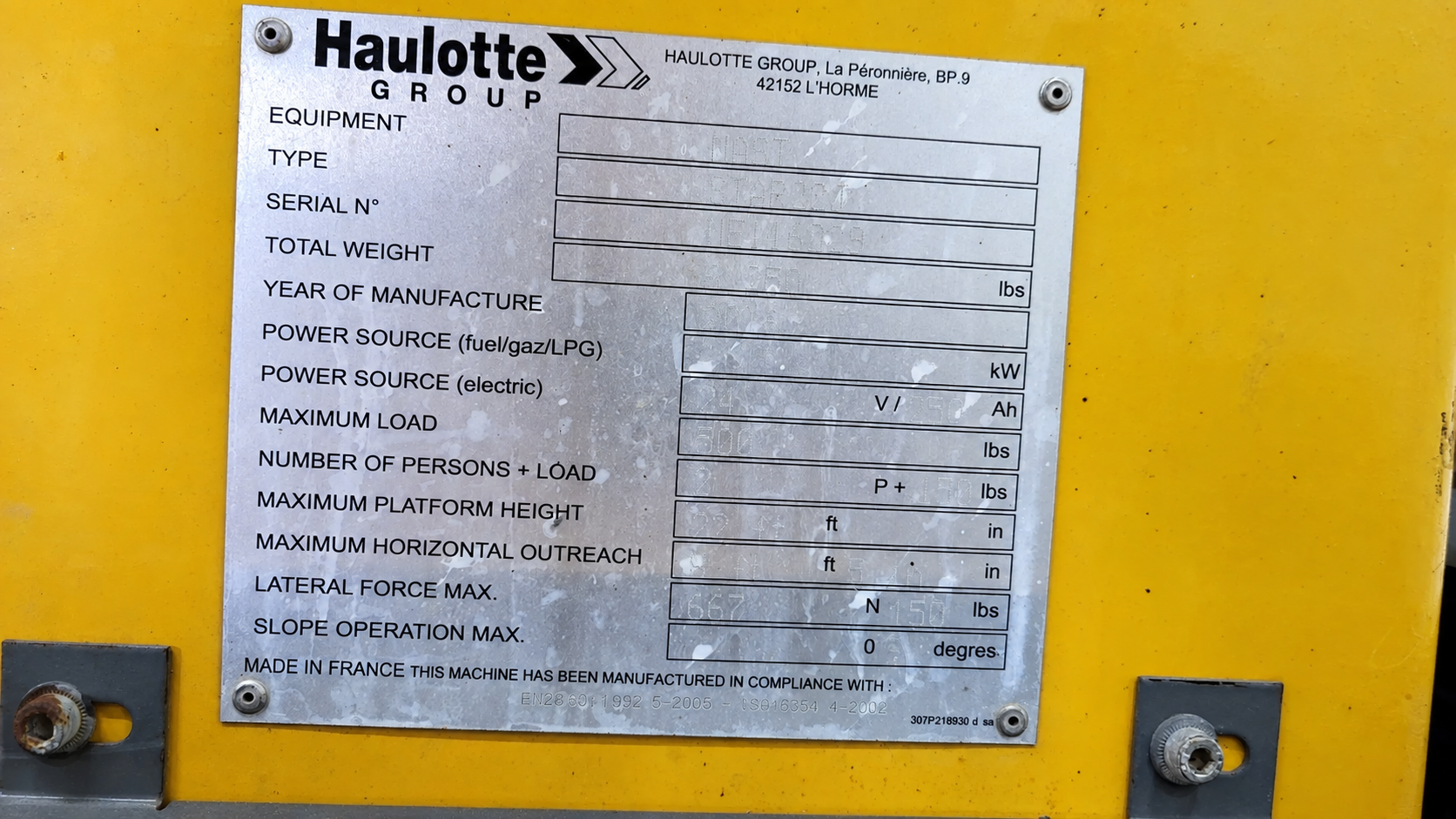 2016 Haulotte Star 22J  Vertical Mast Boom Lift - Image 8