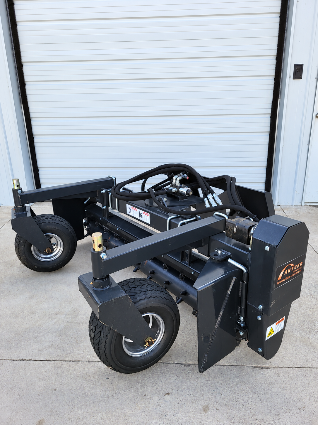 Arteer Soil Conditioner Harley Power Rake Hydraulic Attachment