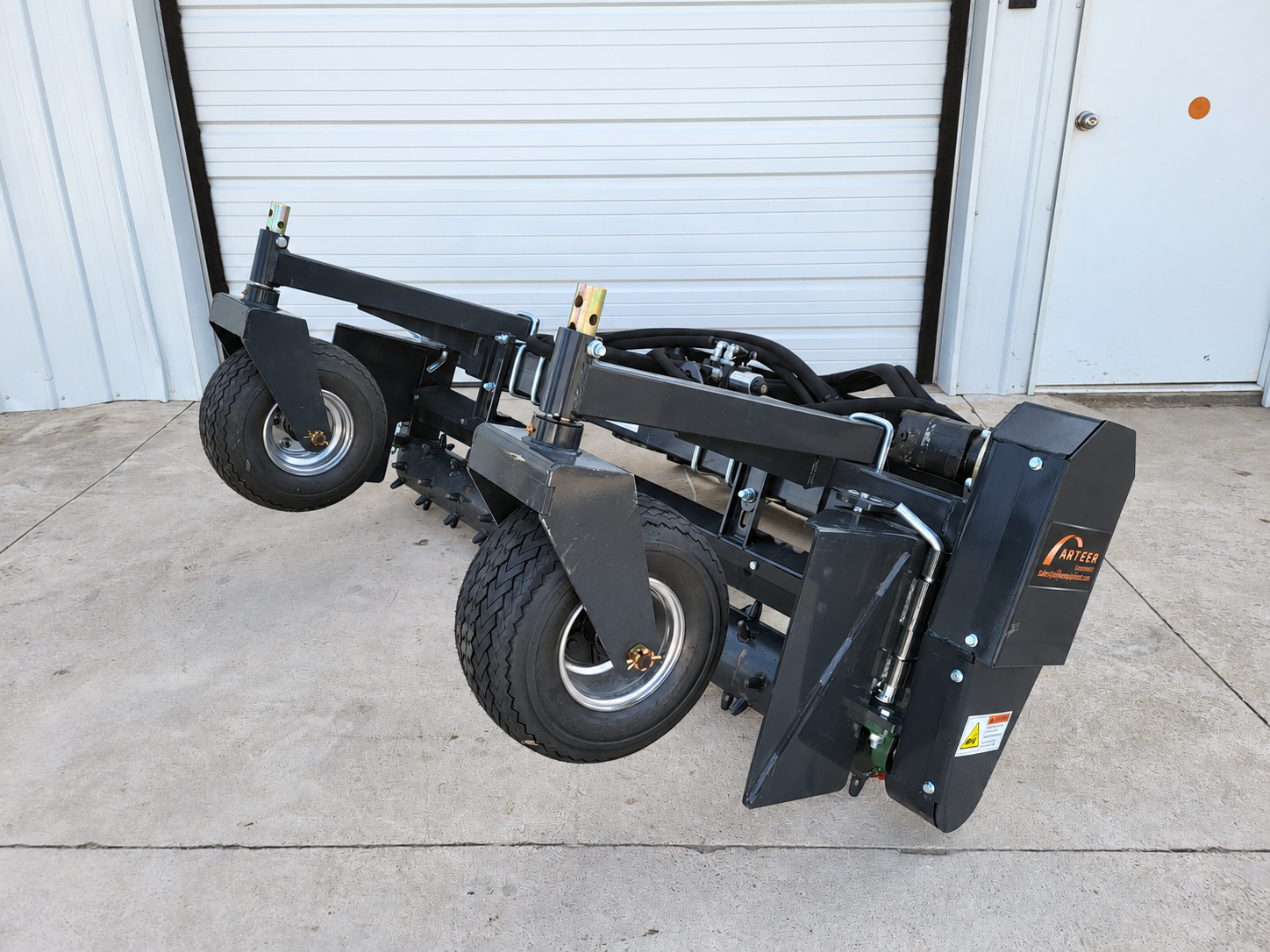 Arteer Soil Conditioner Harley Power Rake Hydraulic Attachment - Image 2
