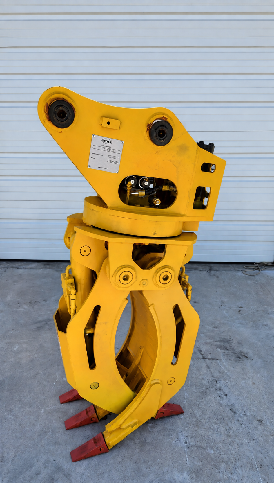 ALS1638 Excavator Rotating Grapple Grabber Attachment
