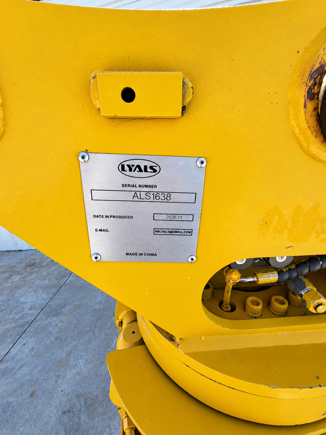 ALS1638 Excavator Rotating Grapple Grabber Attachment - Image 3
