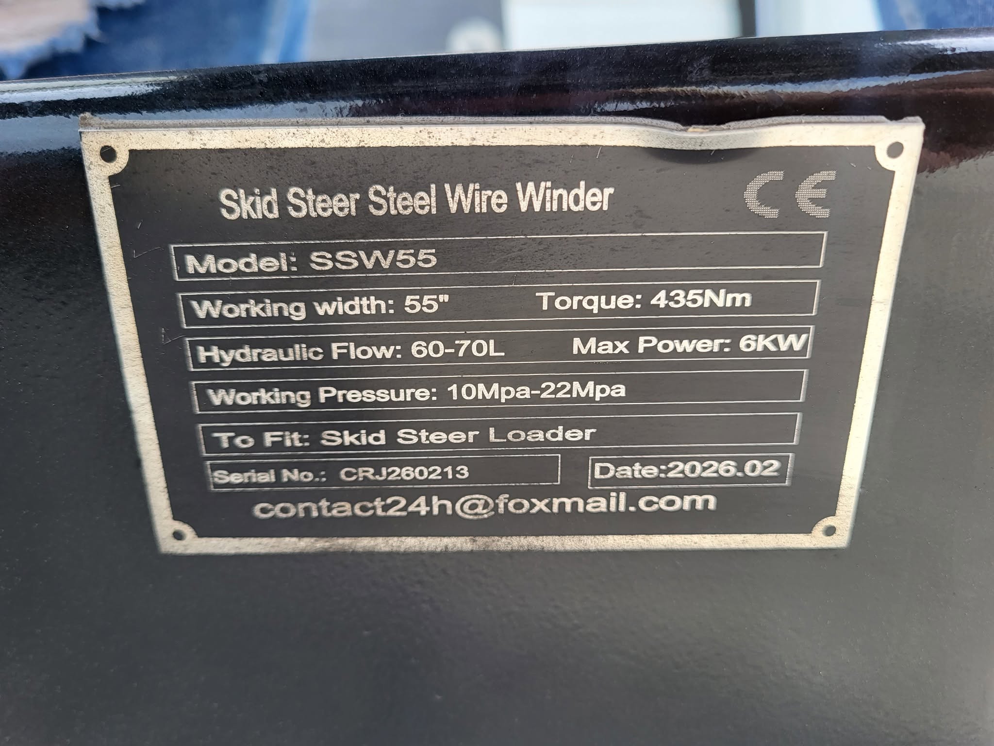 GIYI Steel Wire Winder Hydraulic Attachment - Image 5