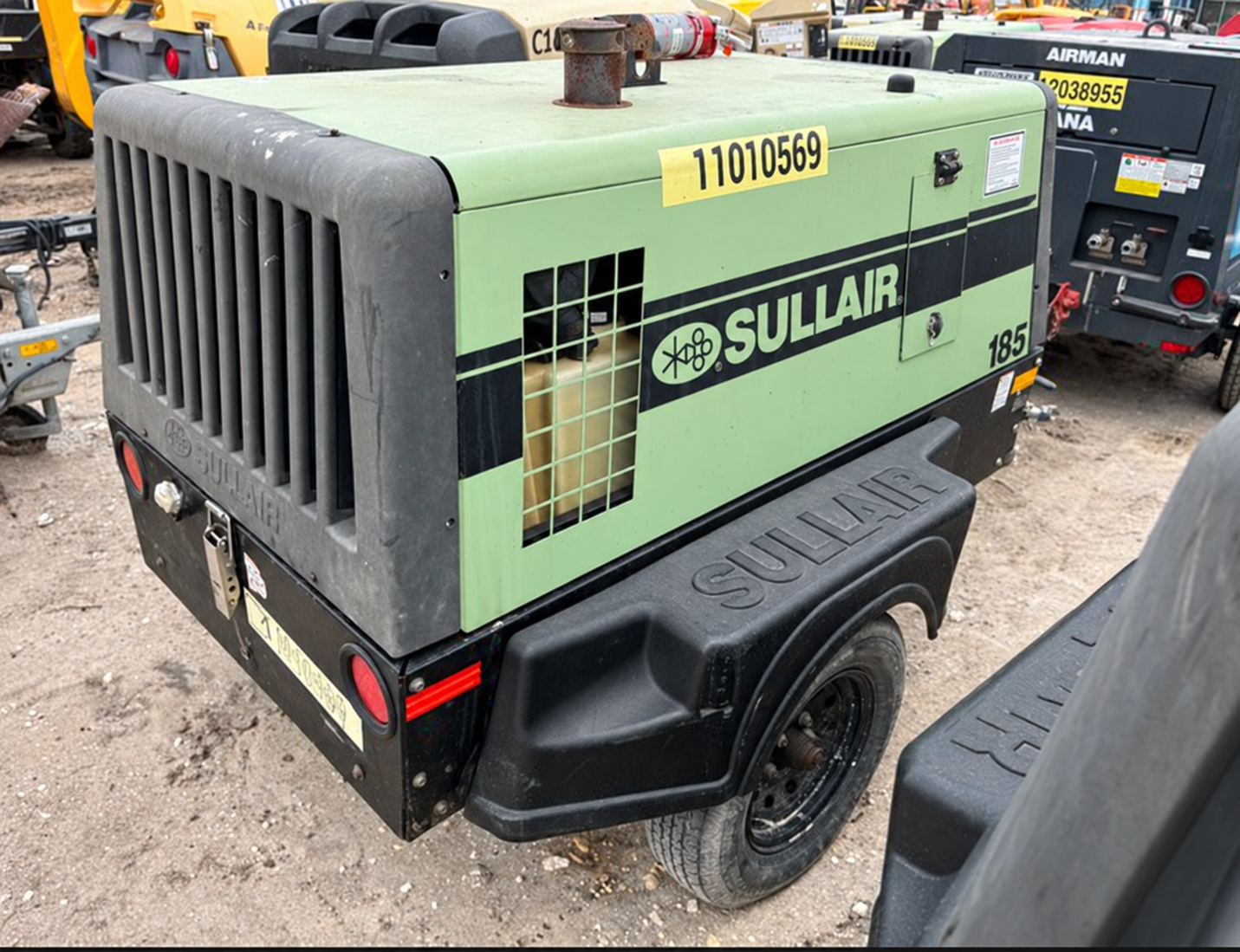 2019 Sullair 185DPQ-KU-T3 Portable Air Compressor