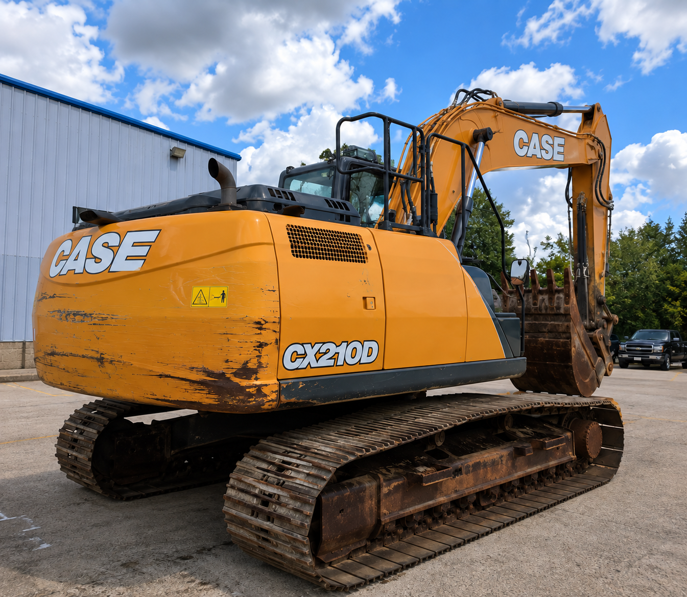 2019 Case CX210D Excavator - Image 4