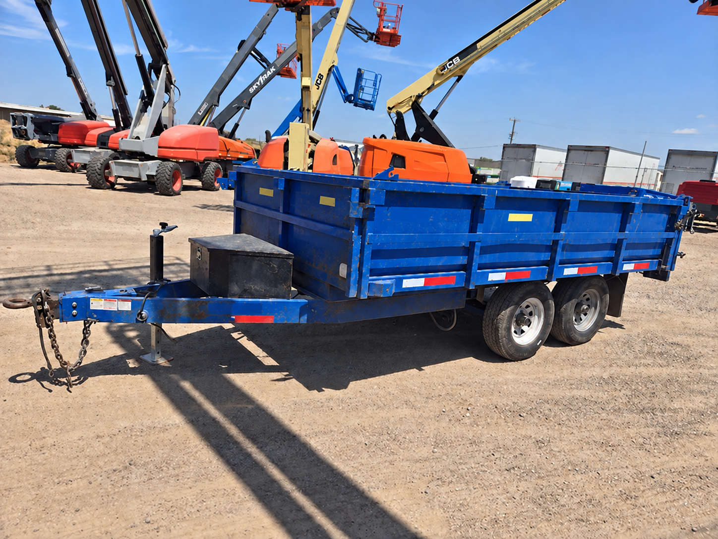 2021 Anderson LHD7125T Dump Trailer