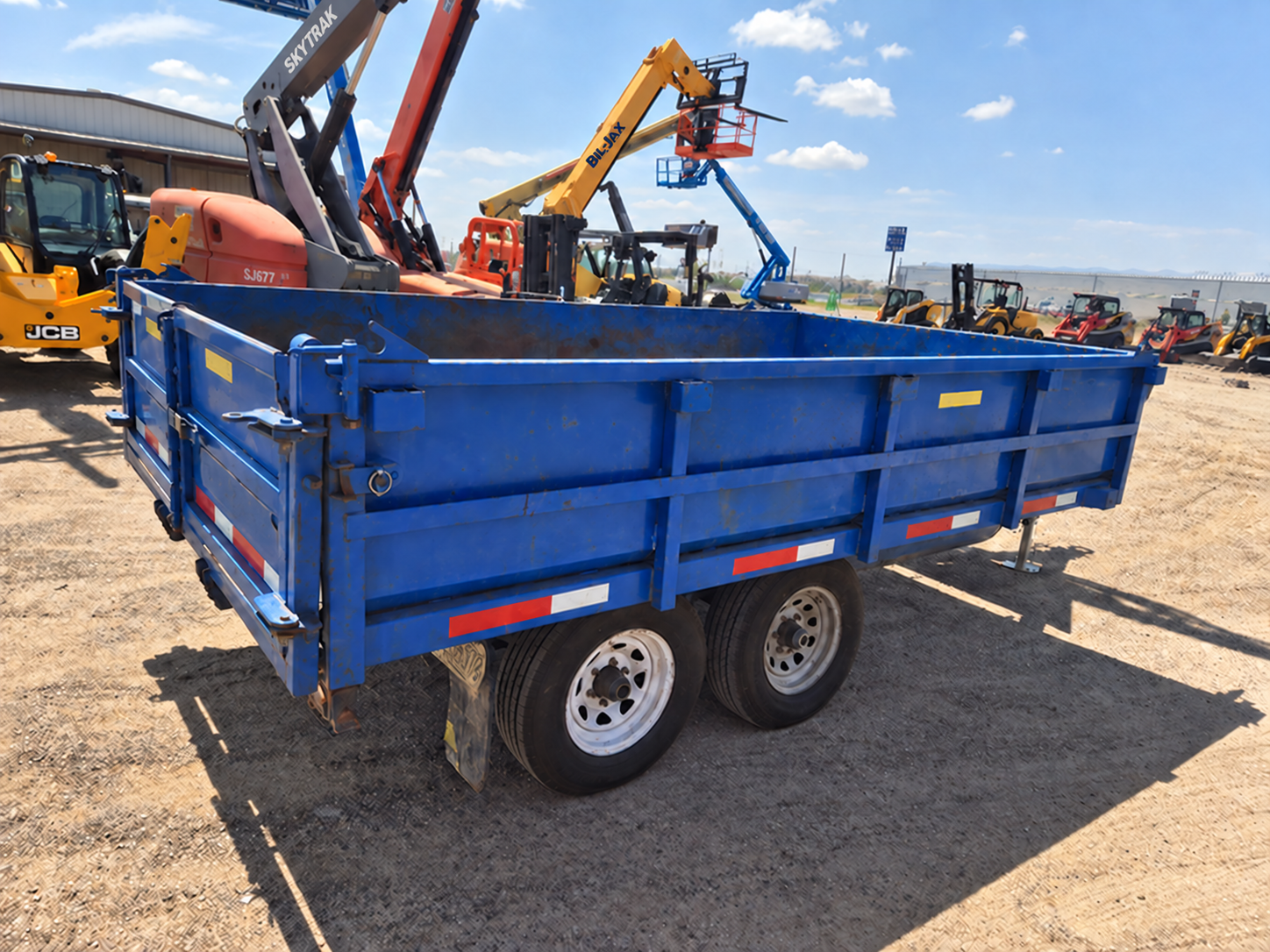 2021 Anderson LHD7125T Dump Trailer - Image 2