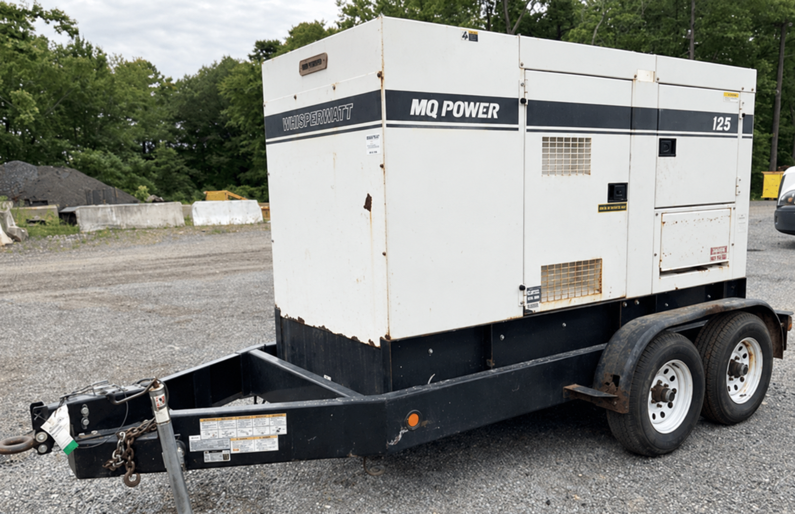 2015 Multiquip DCA125SSJU4I Trailer Mounted Used Diesel Generator