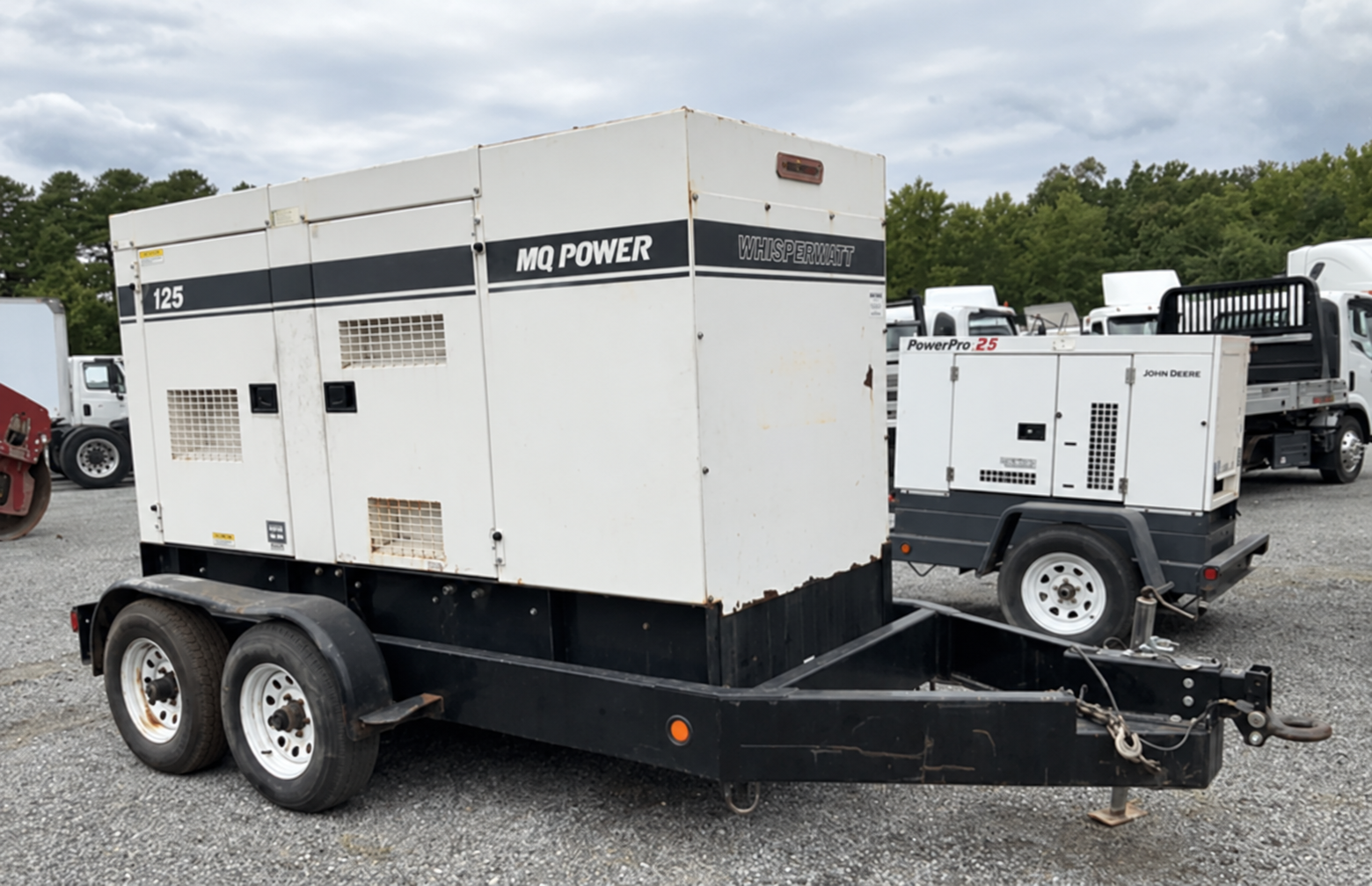 2015 Multiquip DCA125SSJU4I Trailer Mounted Used Diesel Generator - Image 2