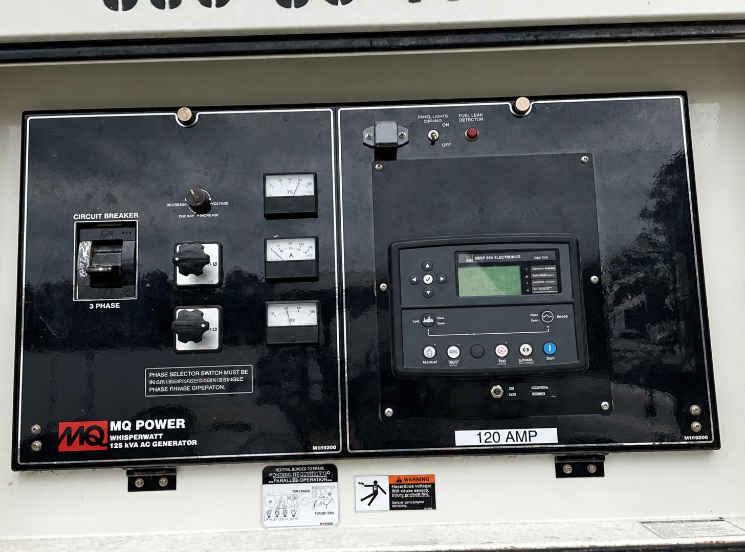 2015 Multiquip DCA125SSJU4I Trailer Mounted Used Diesel Generator - Image 8