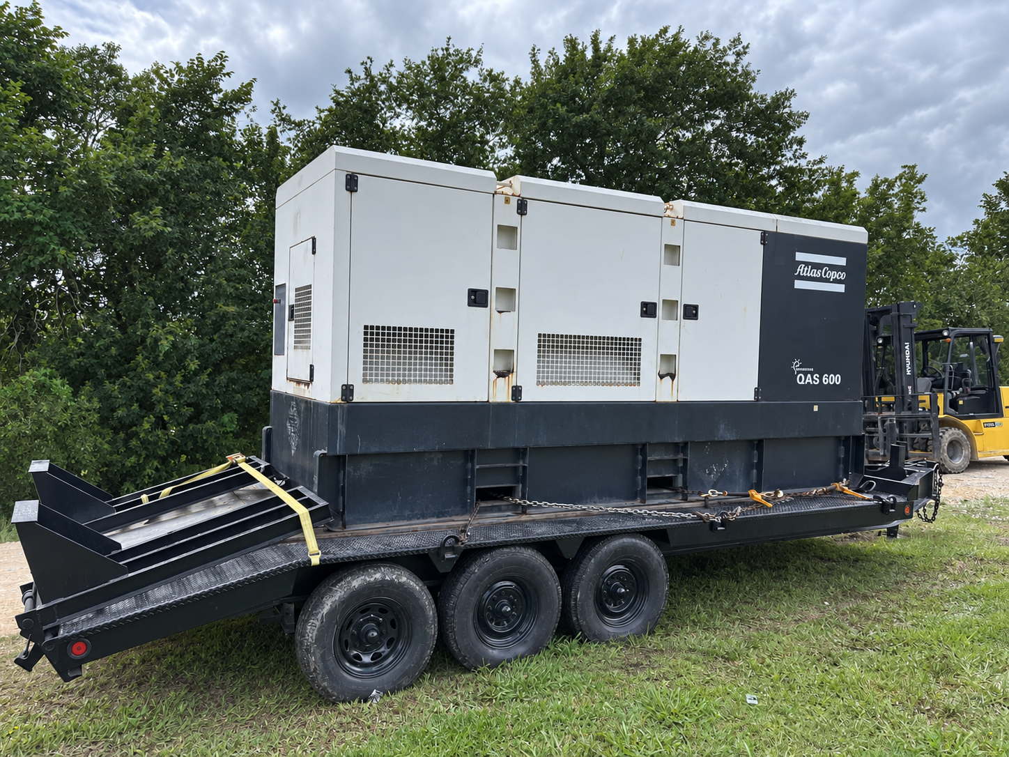2013 Atlas Copco QAS600 Trailer Mounted Diesel Generator – Tier 2 - Image 4