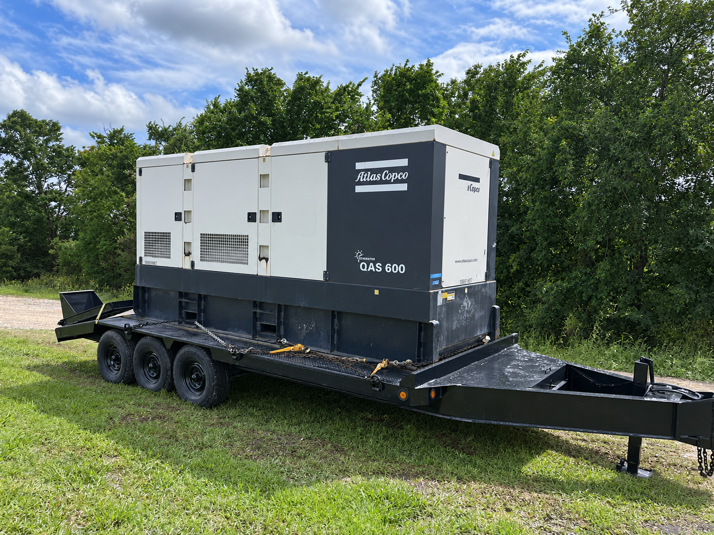 2013 Atlas Copco QAS600 Trailer Mounted Diesel Generator – Tier 2 - Image 5