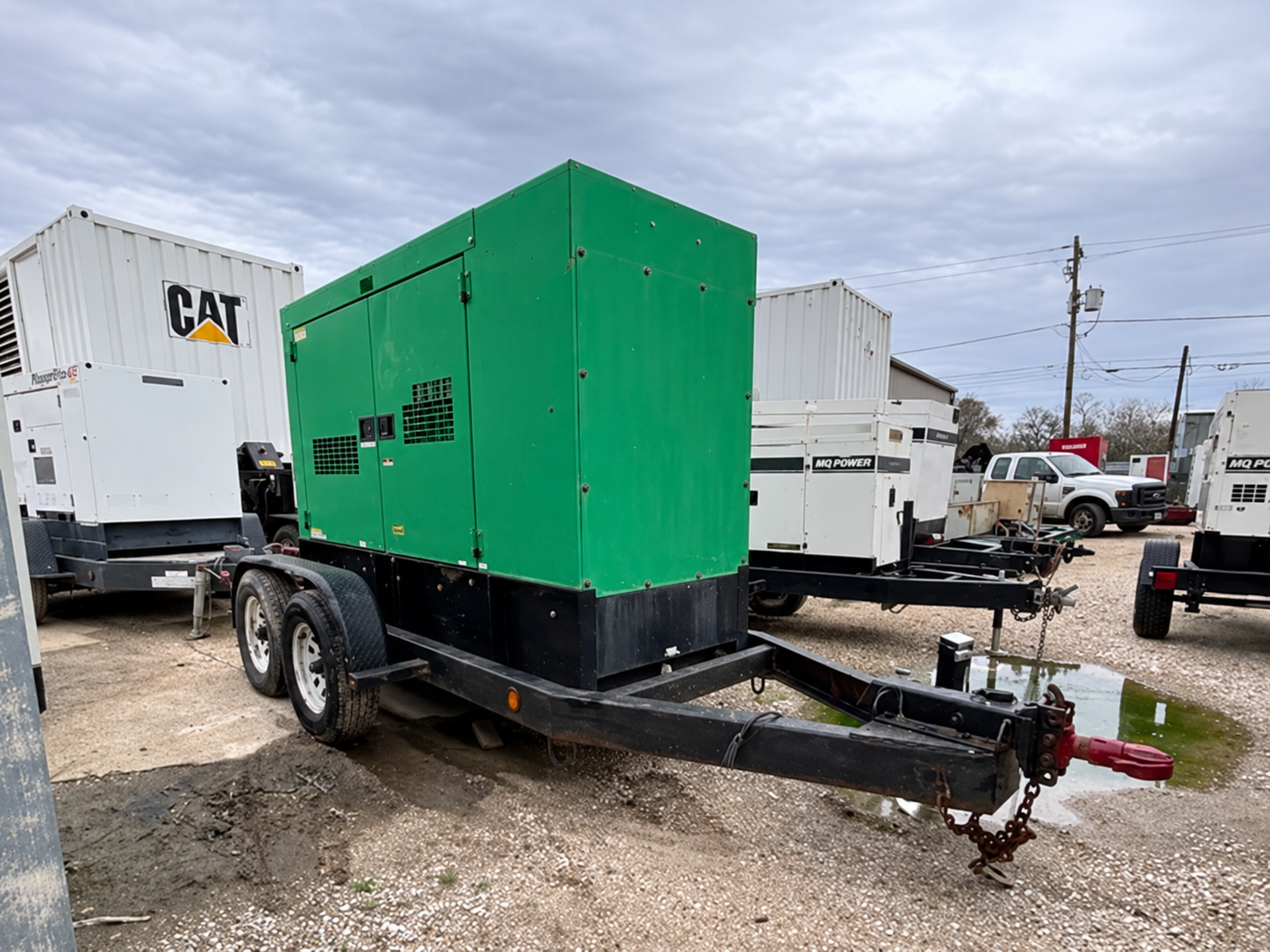 2014 Multiquip DCA70SSJU4I Trailer Mounted Diesel Generator