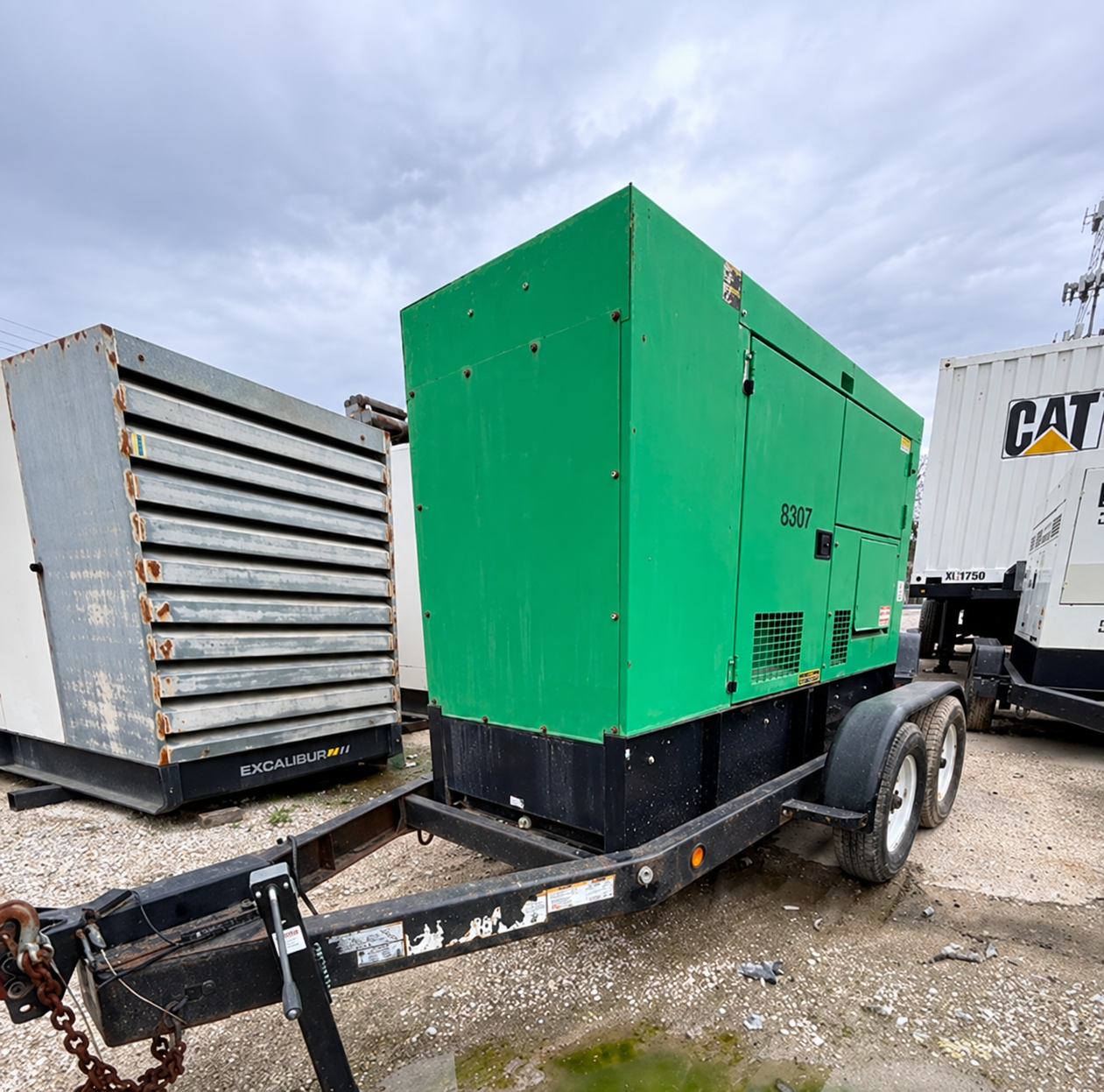 2014 Multiquip DCA70SSJU4I Trailer Mounted Diesel Generator - Image 2