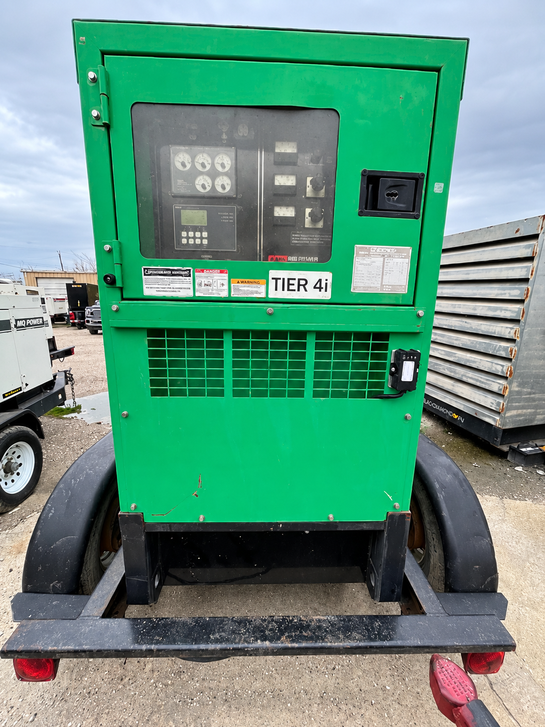 2014 Multiquip DCA70SSJU4I Trailer Mounted Diesel Generator - Image 3