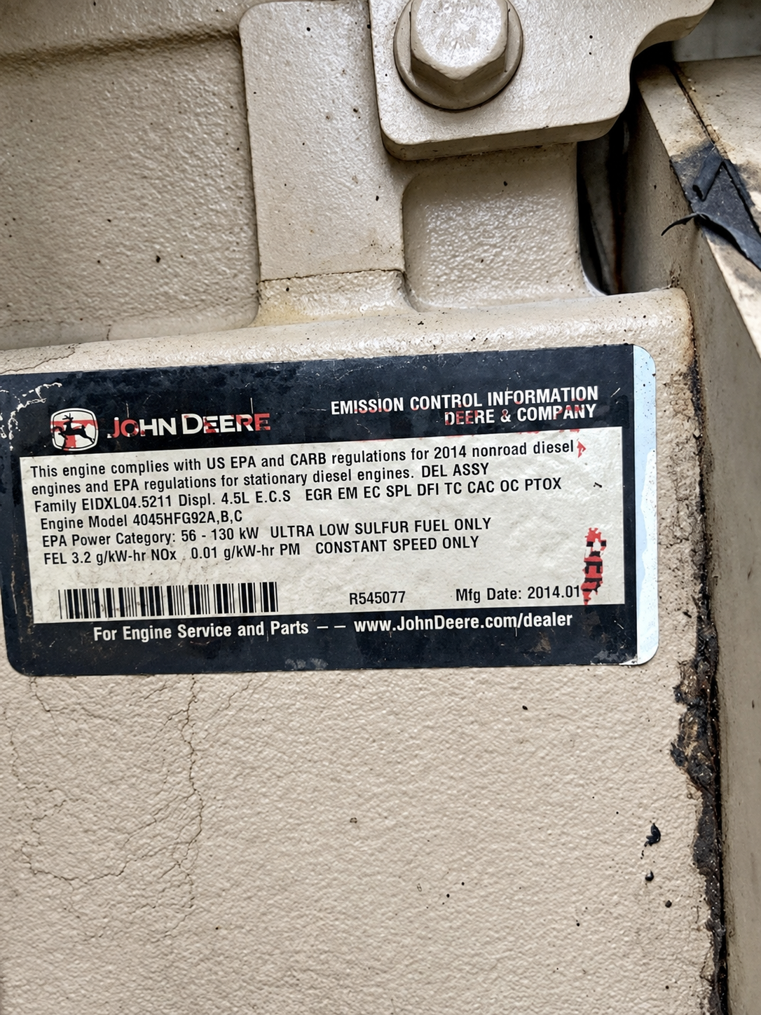 2014 Multiquip DCA70SSJU4I Trailer Mounted Diesel Generator - Image 15