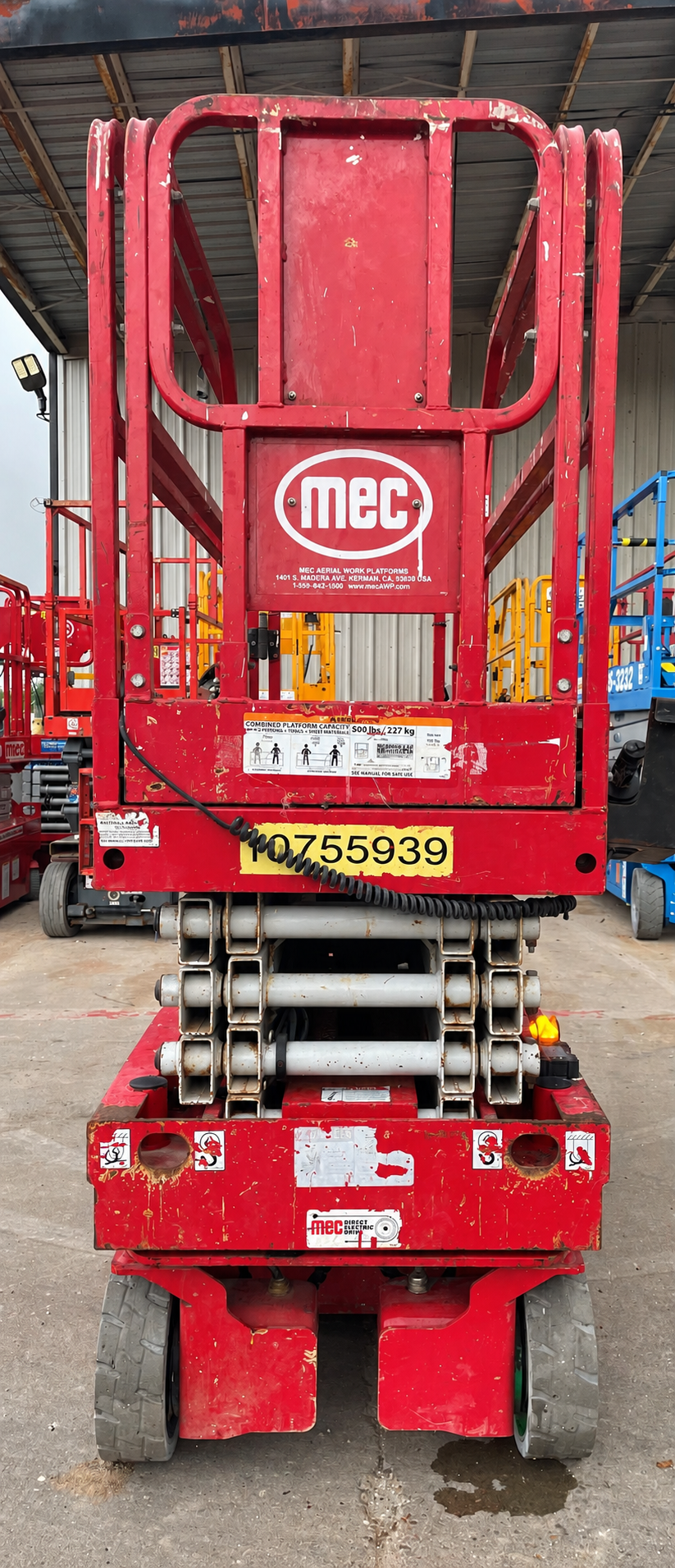 2018 MEC 1930SE Electric Scissor Lift - Image 2
