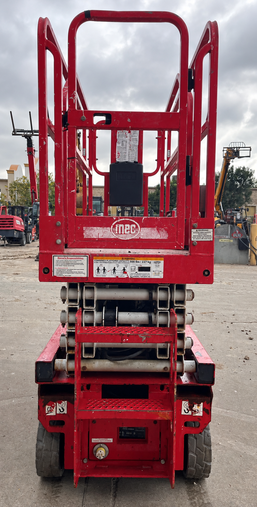 2018 MEC 1930SE Electric Scissor Lift - Image 3