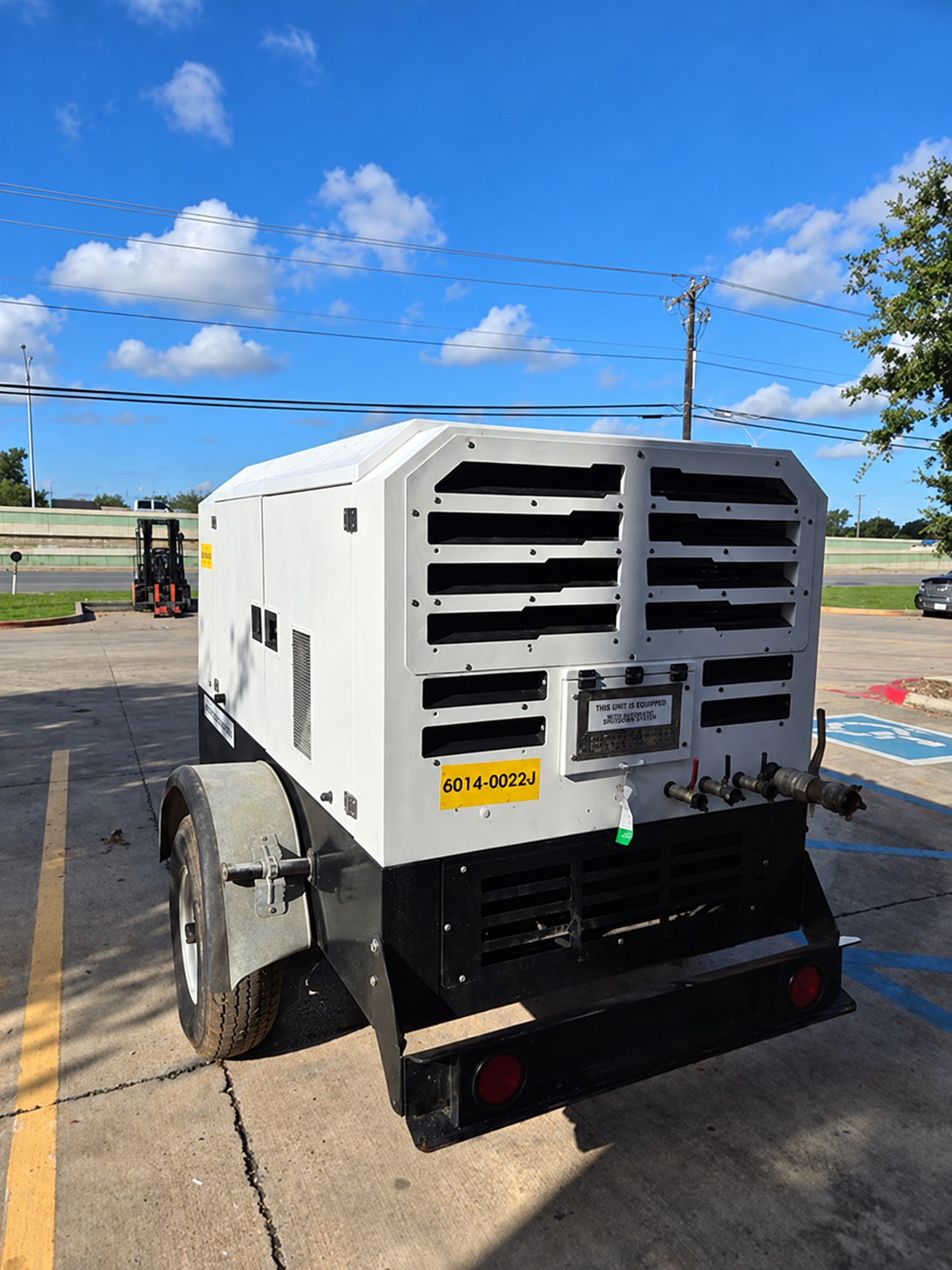 2019 Rotair D425T4F Portable Air Compressor