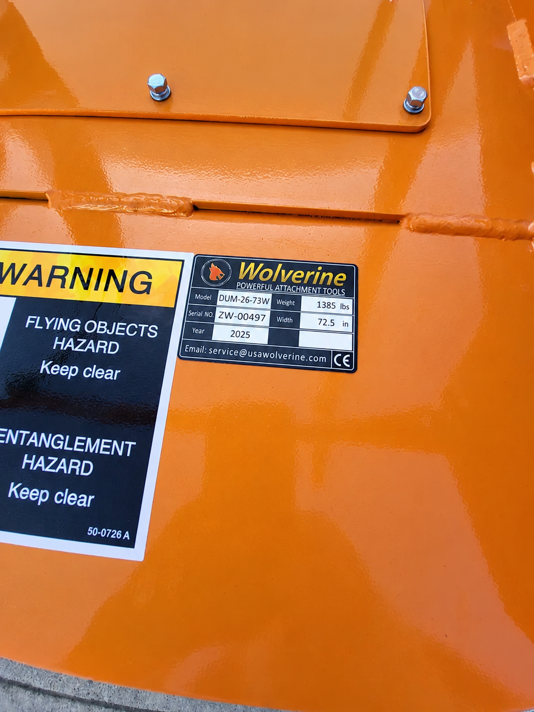 Wolverine Hydraulic Forestry Drum Mulcher - Image 5
