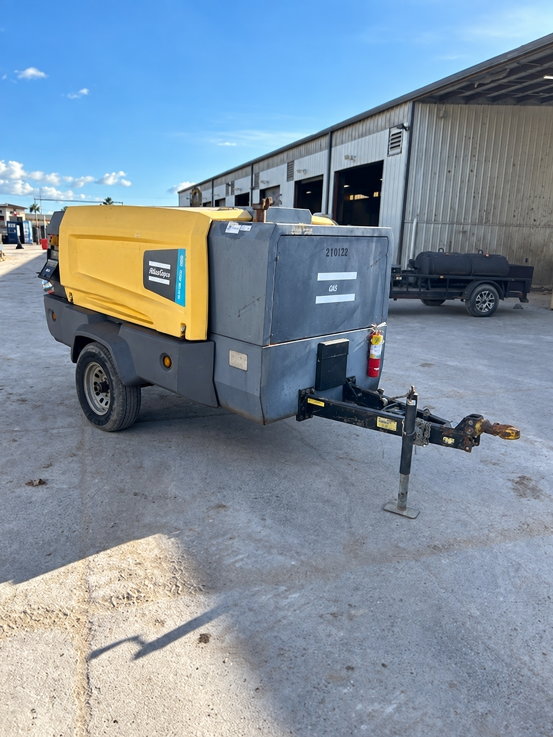 2018 Atlas Copco Portable Air Compressor - Image 3