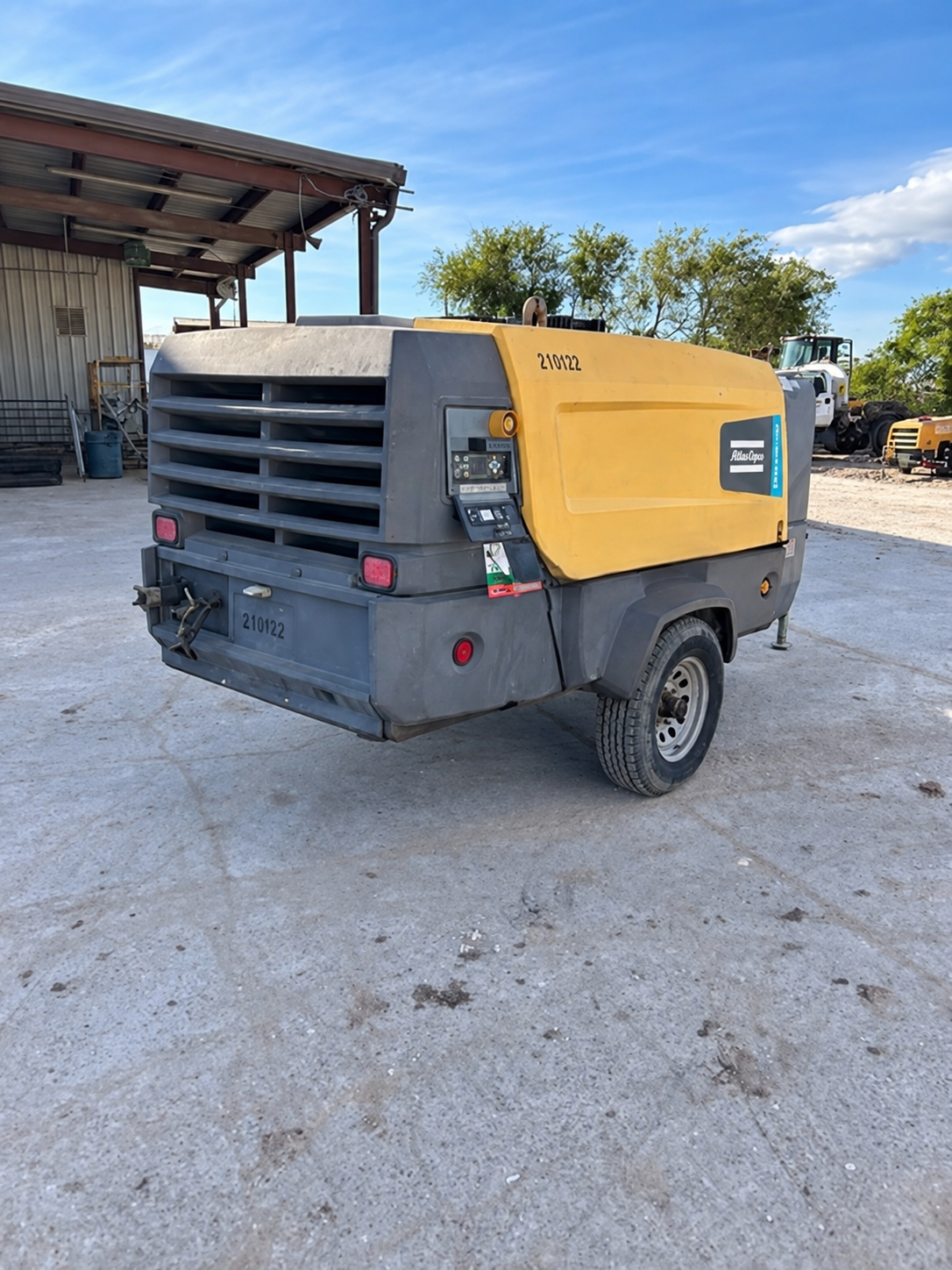 2018 Atlas Copco Portable Air Compressor - Image 4