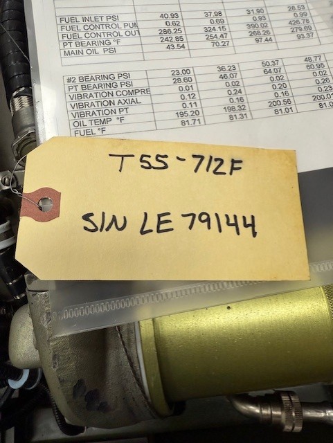 Honeywell T55-L712F Turbine Engine - Image 5