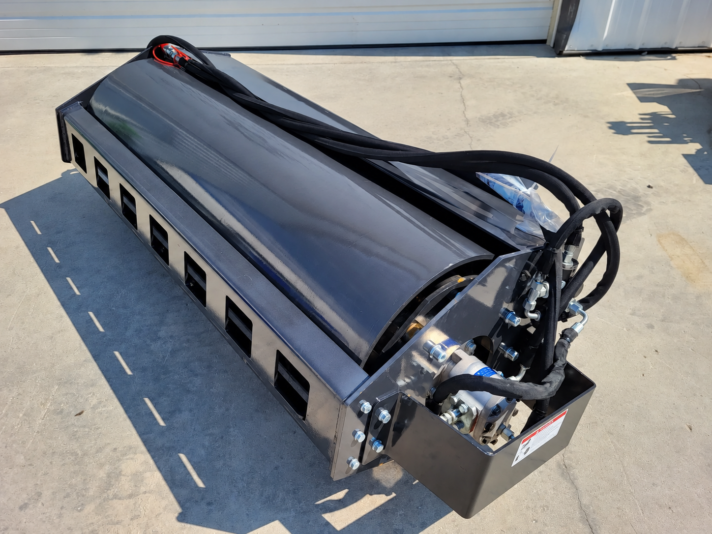 Wolverine 66" Hydraulic Vibratory Compactor Roller Attachment