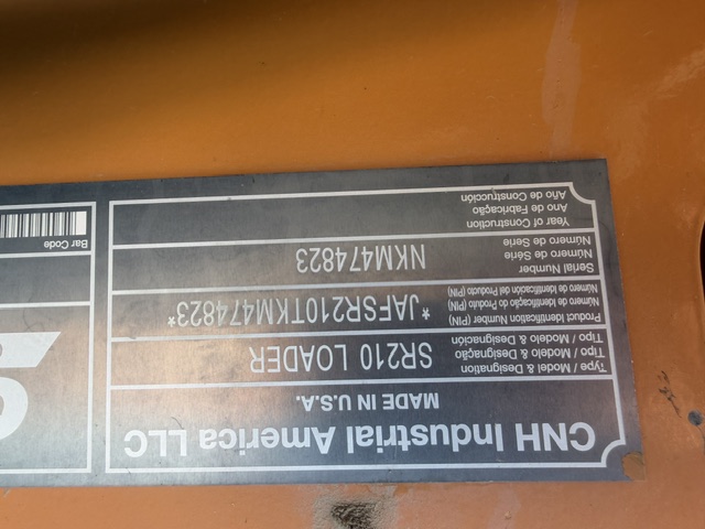 2019 Case SR210 Skid Steer - Image 15