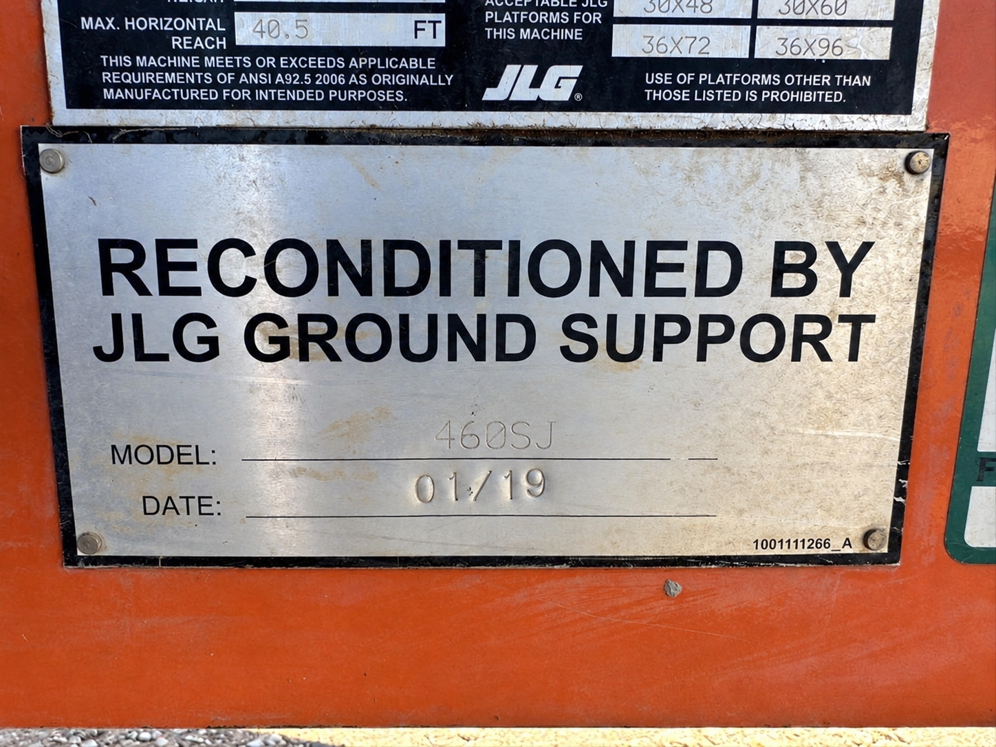 2007 JLG 460SJ Boom Lift - Image 14