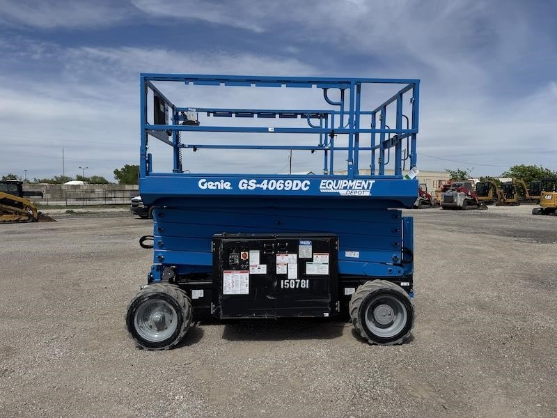2017 Genie GS-4069DC Rough Terrain Scissor Lift - Image 2