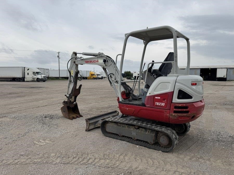 2020 Takeuchi TB230 Mini Excavator - Image 3