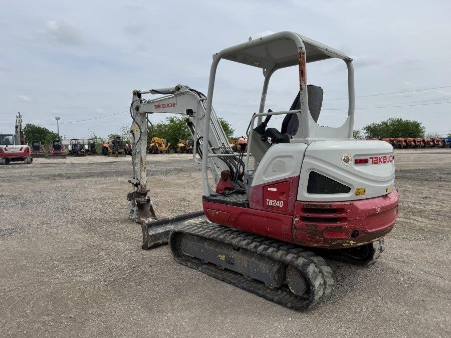 2020 Takeuchi TB240 Mini Excavator - Image 3