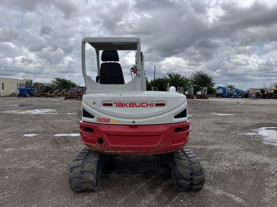 2022 Takeuchi TB260 Mini Excavator - Image 4