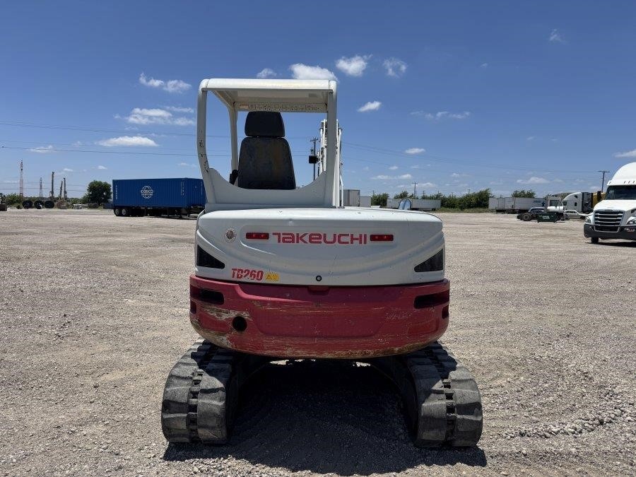 2019 Takeuchi TB260 Hydraulic Excavator - Image 4