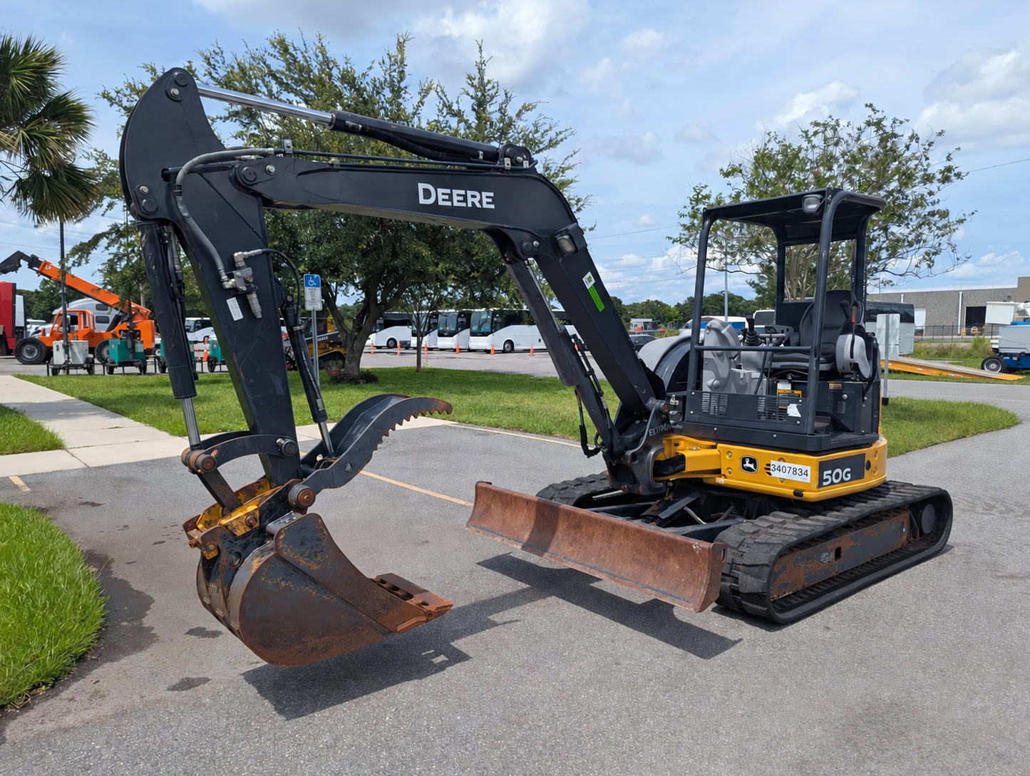 2021 John Deere 50G Mini Excavator