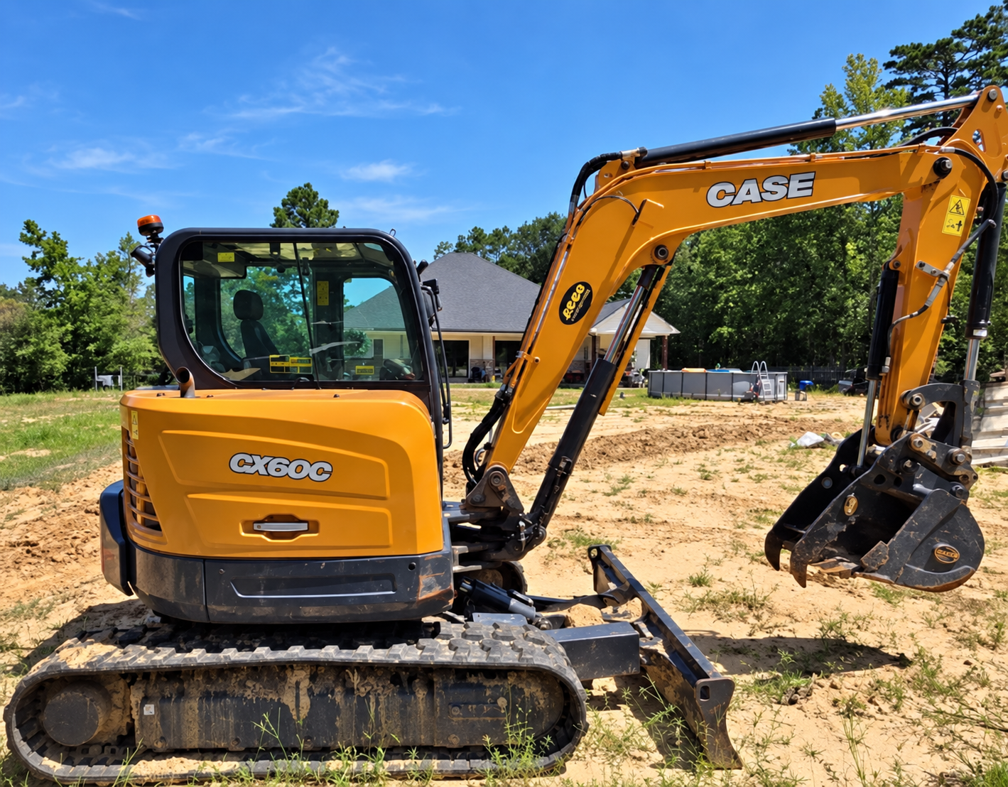 2024 Case CX60C Mini Excavator