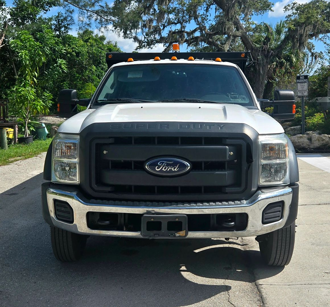 2015 FORD F550 CREW CAB DUMP TRUCK - Image 3