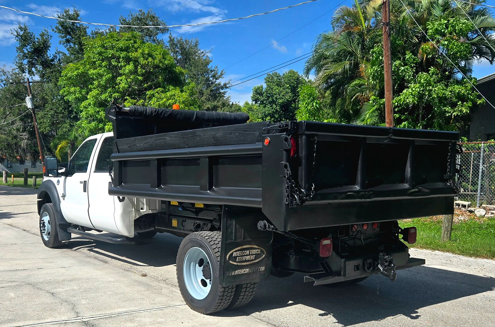 2015 FORD F550 CREW CAB DUMP TRUCK - Image 5