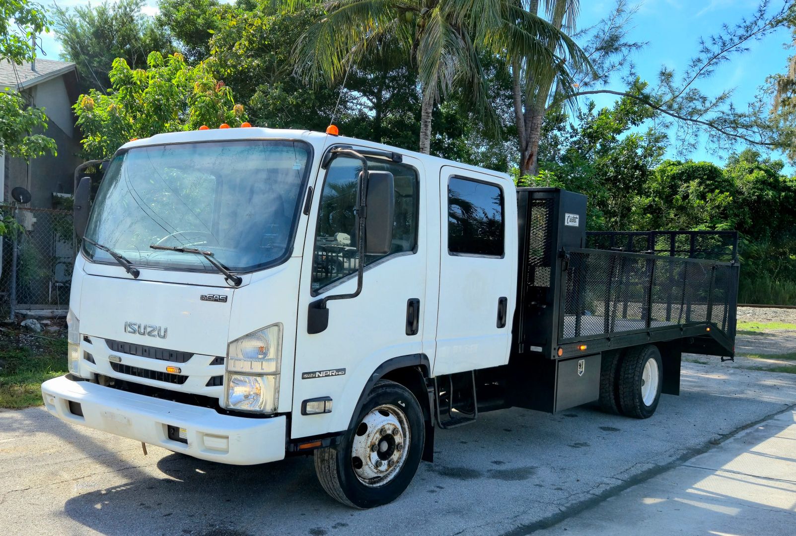 2016 Isuzu NPR Landscape Truck