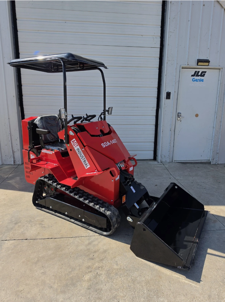 2026 AGT Industrial SDA-140T Ride-On Mini Skid Steer Loader - Image 2