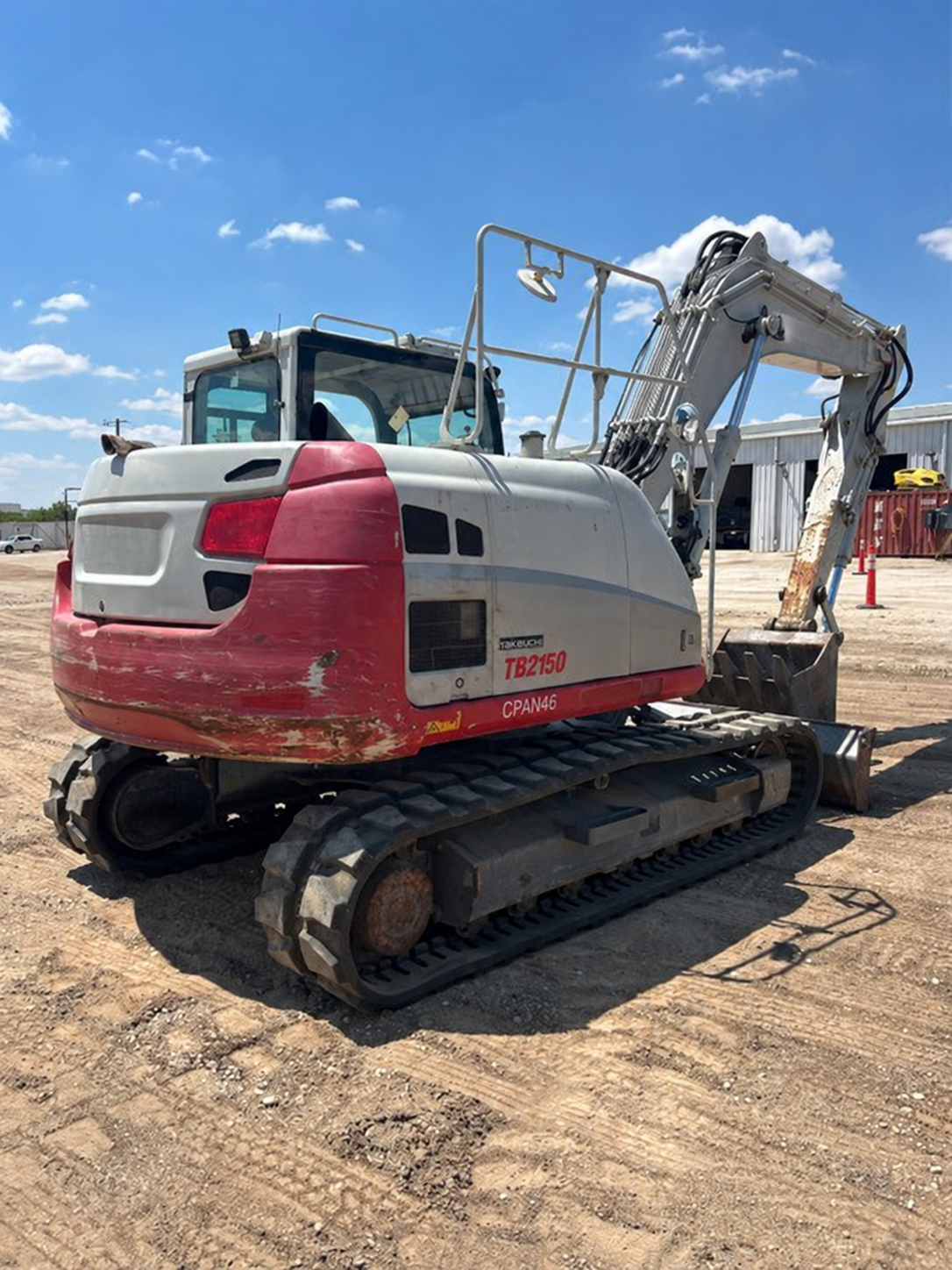 2019 Takeuchi TB2150CR Excavator - Image 3
