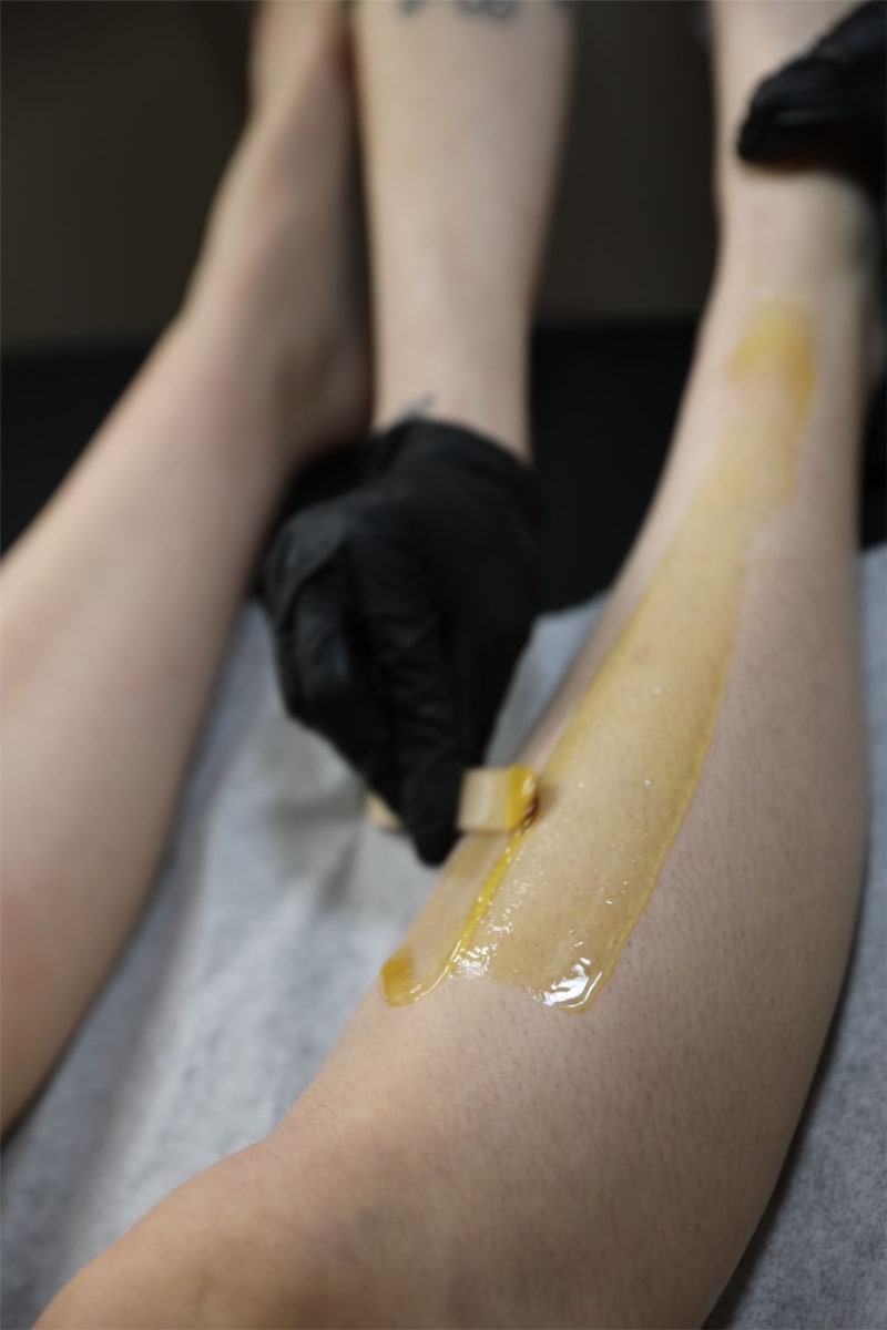 Half leg wax