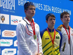 Новгородский пловец Егор Бабинич завоевал серебро на играх БРИКС