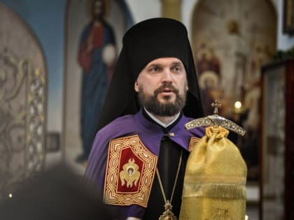 Епископ Арсений: Сегодня, в тревожное время, мы сугубо обращаемся в молитве к святителям Новгородским, чтобы Господь сохранил всех нас в мире и правде Божией