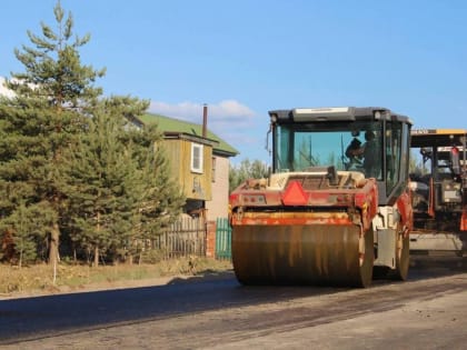 В Шимском районе ремонтируют дорогу Старый Медведь — Вешка — Мшага Ямская