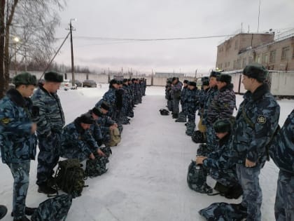 В ИК-9 прошло тактико-специальное занятие по задержанию бежавших осужденных